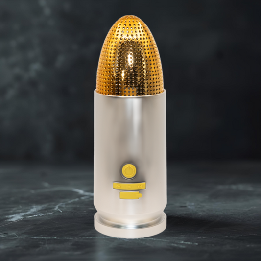 9mm Bullet Bluetooth Speaker Nickle
