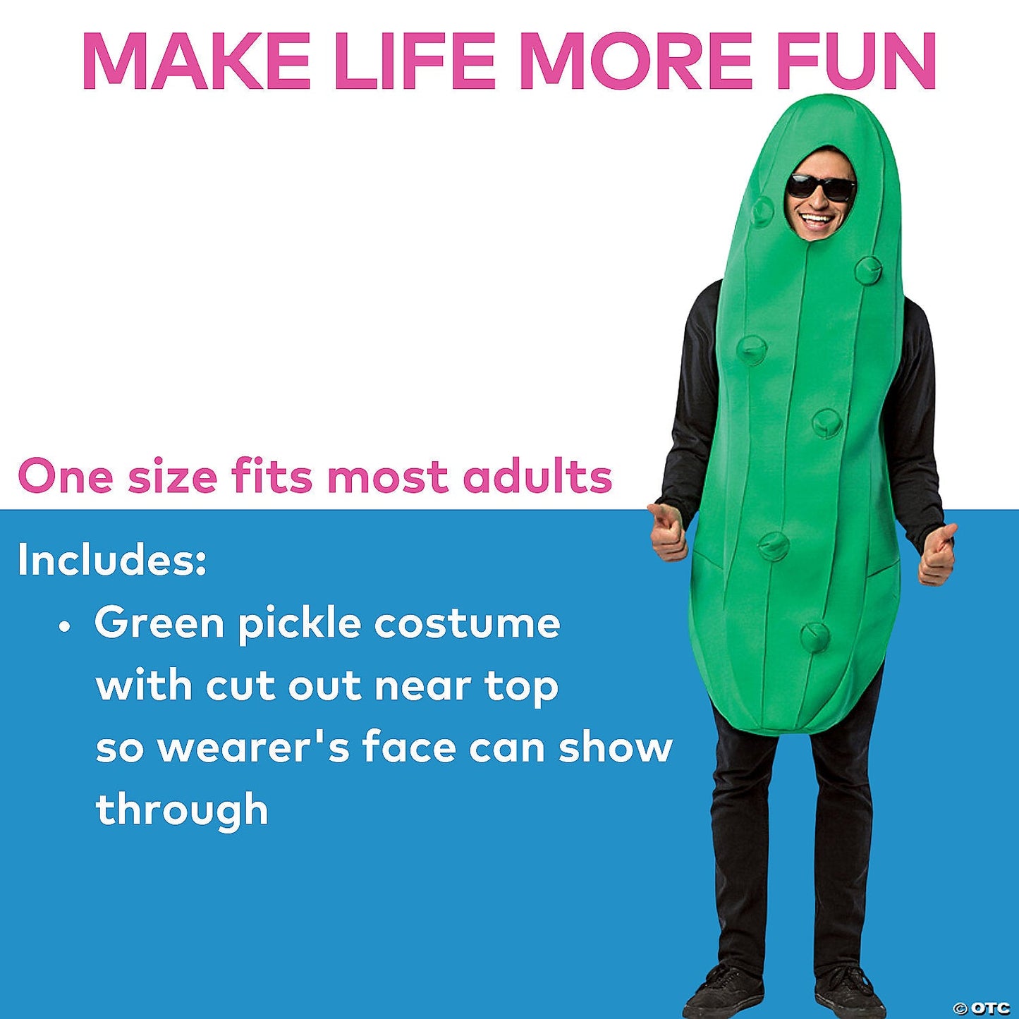 Adult Pickle Costume