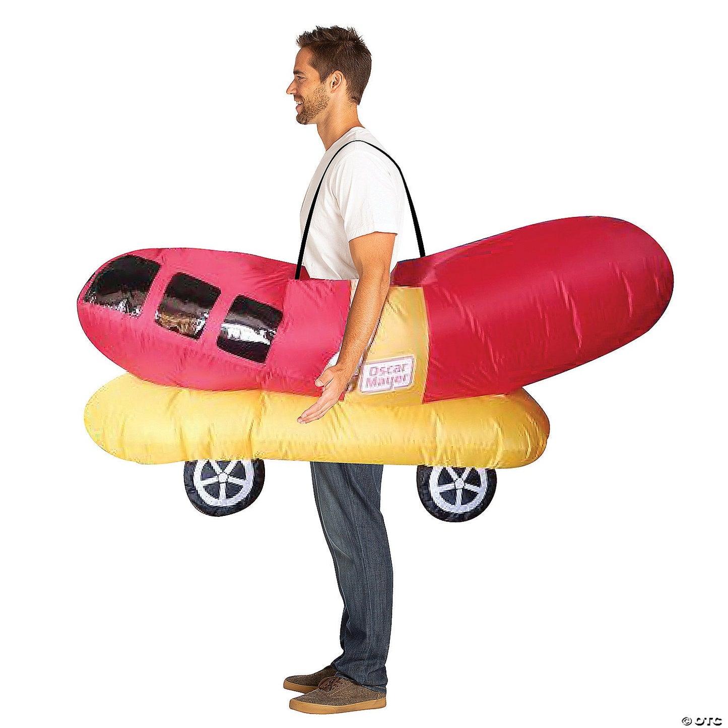 Adult Inflatable Oscar Mayer Weiner Costume