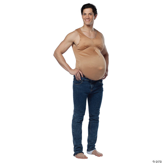Adult Pregnant Belly Bodysuit