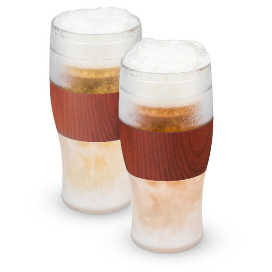 Beer FREEZE™ in Wood, Set of 2