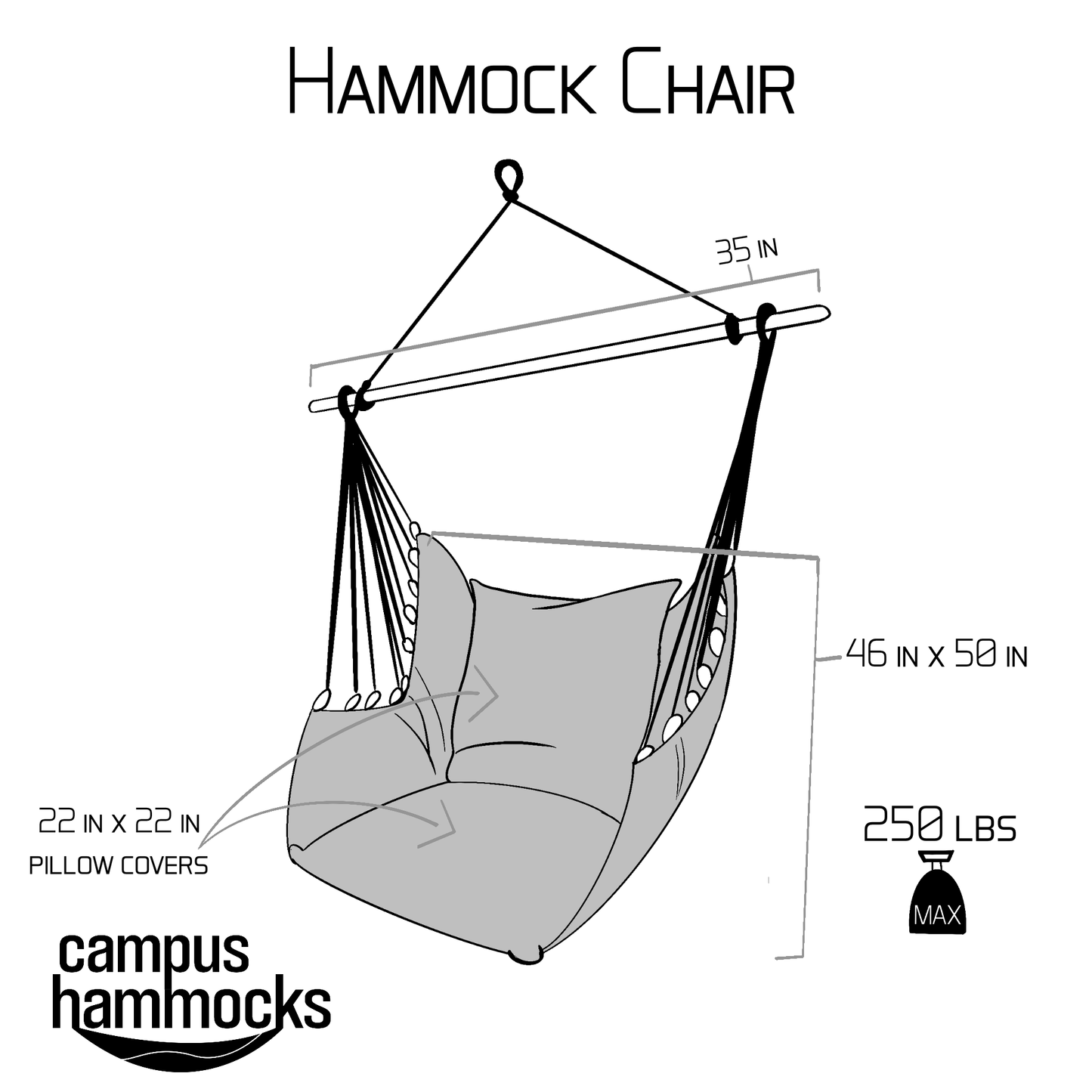 Florida Gators Hammock Chair Swing