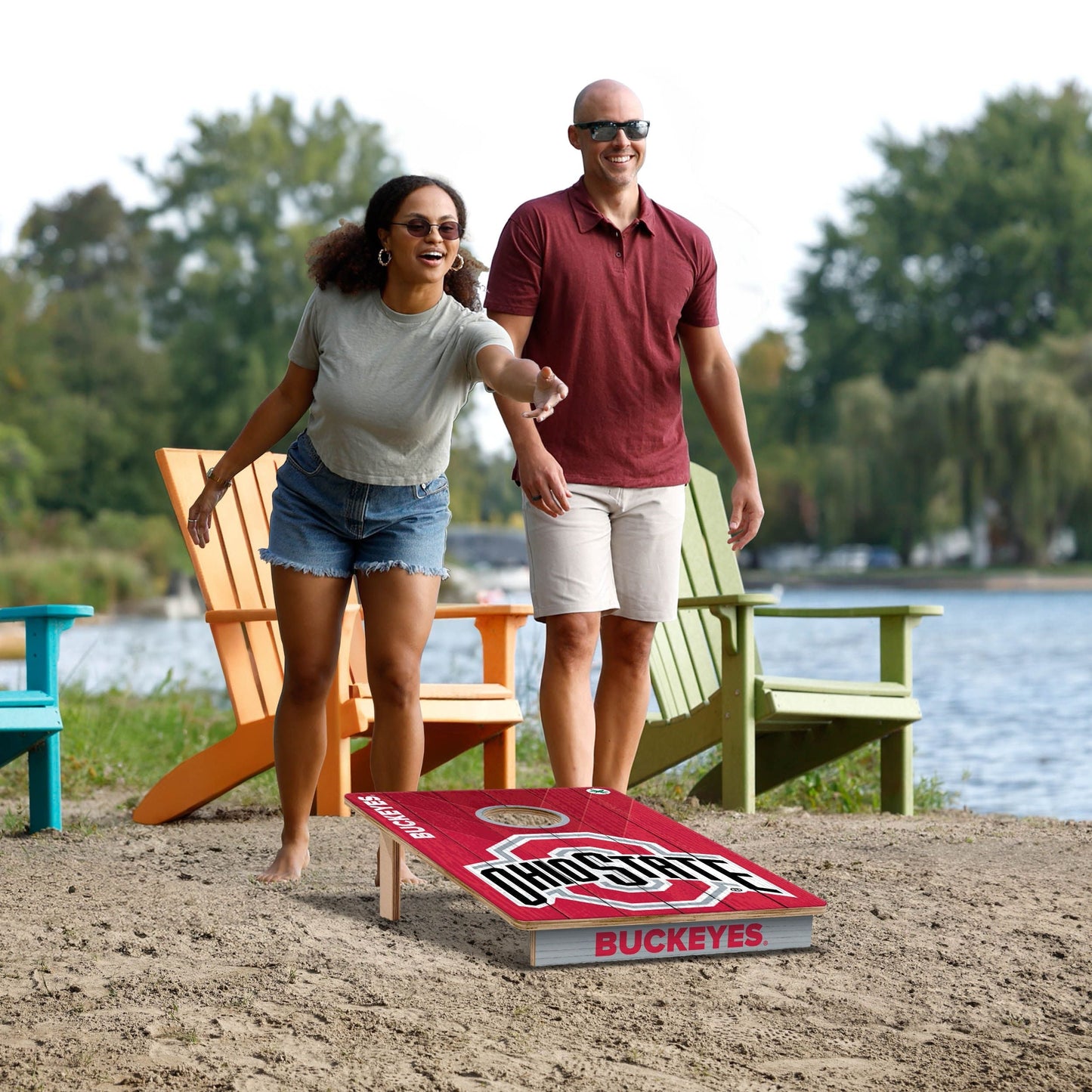 Ohio State Buckeyes 2x3 Tailgate Cornhole Boards