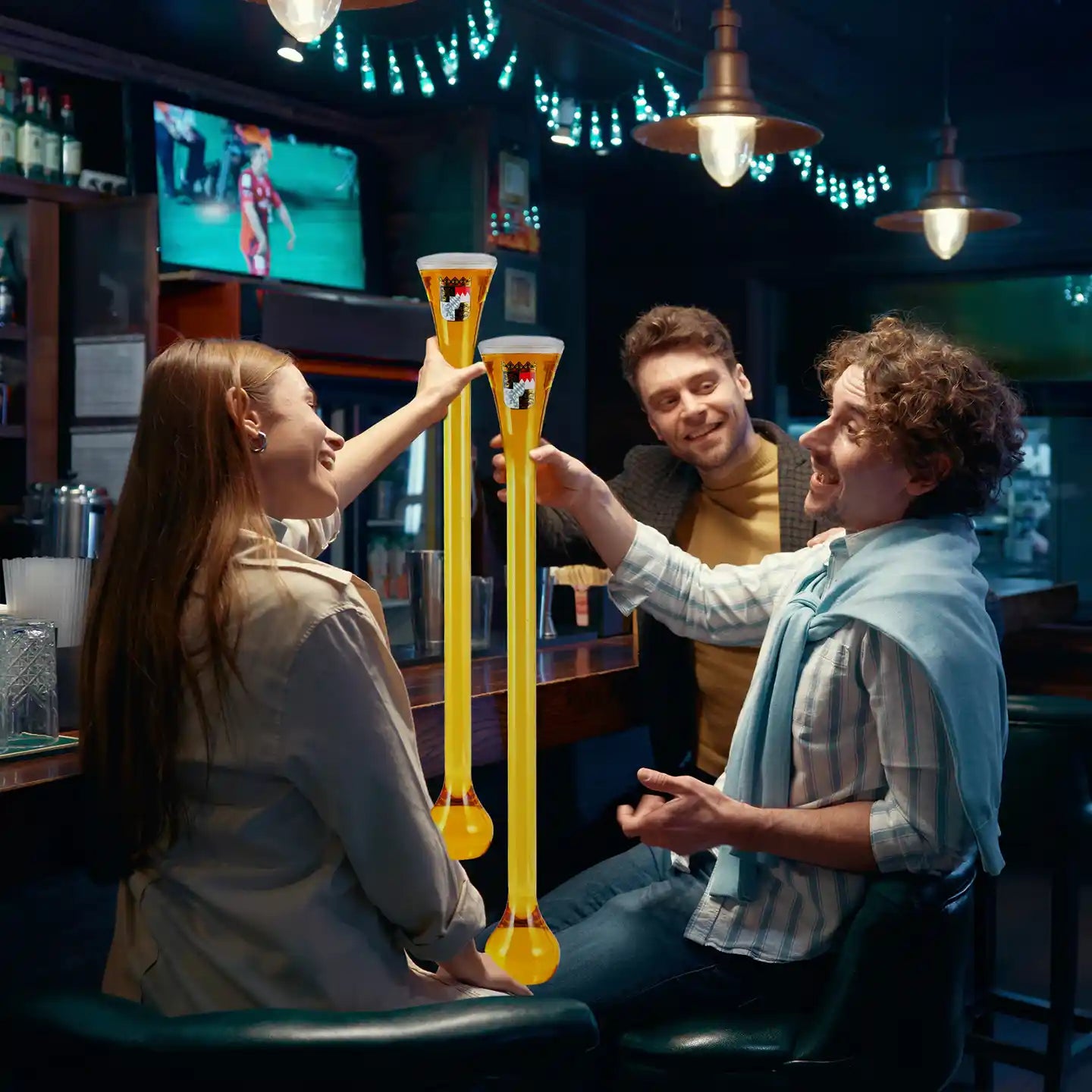 Full Yard of Ale with Stand - Free Shipping