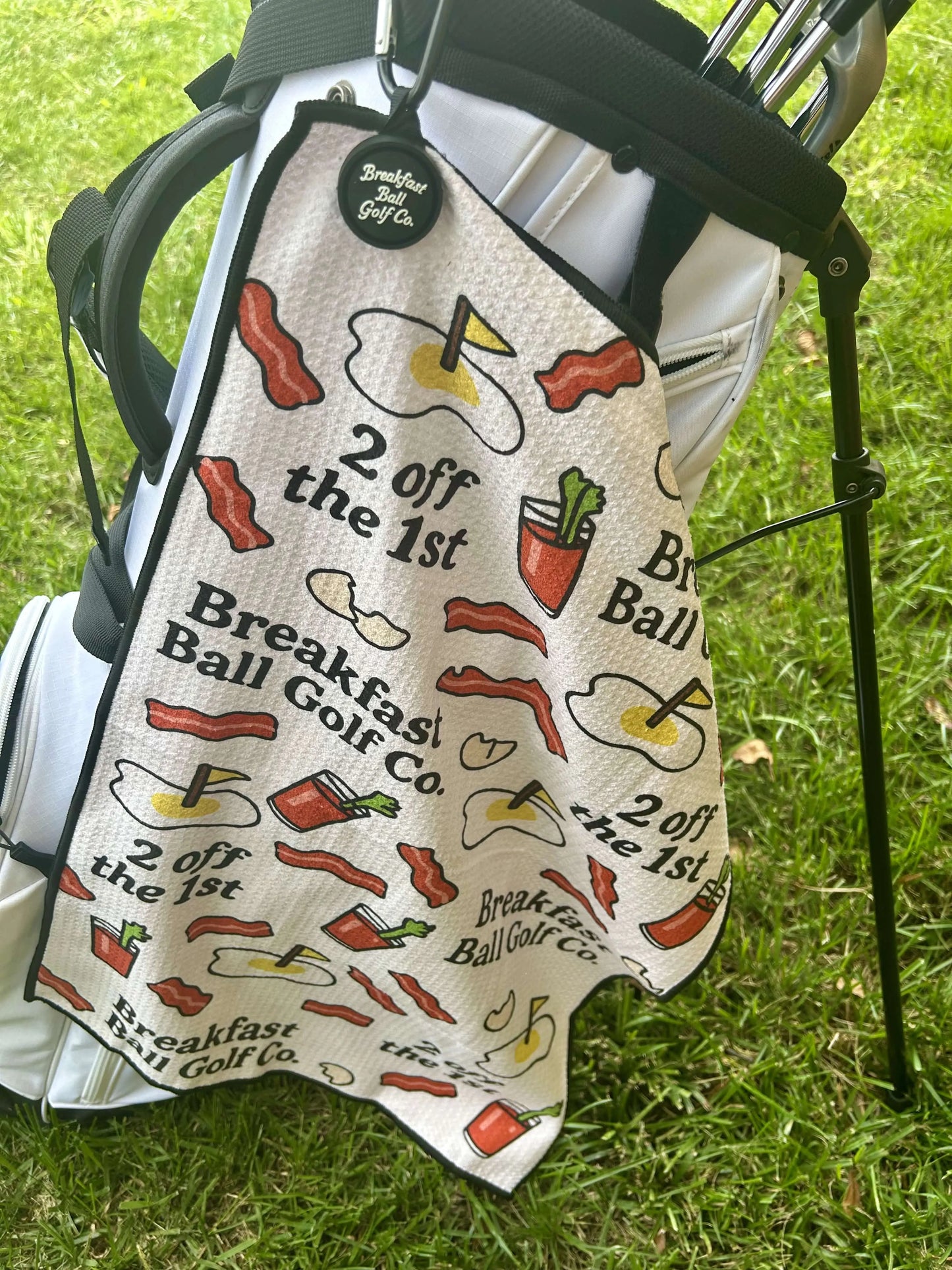 Breakfast Ball Golf Towel