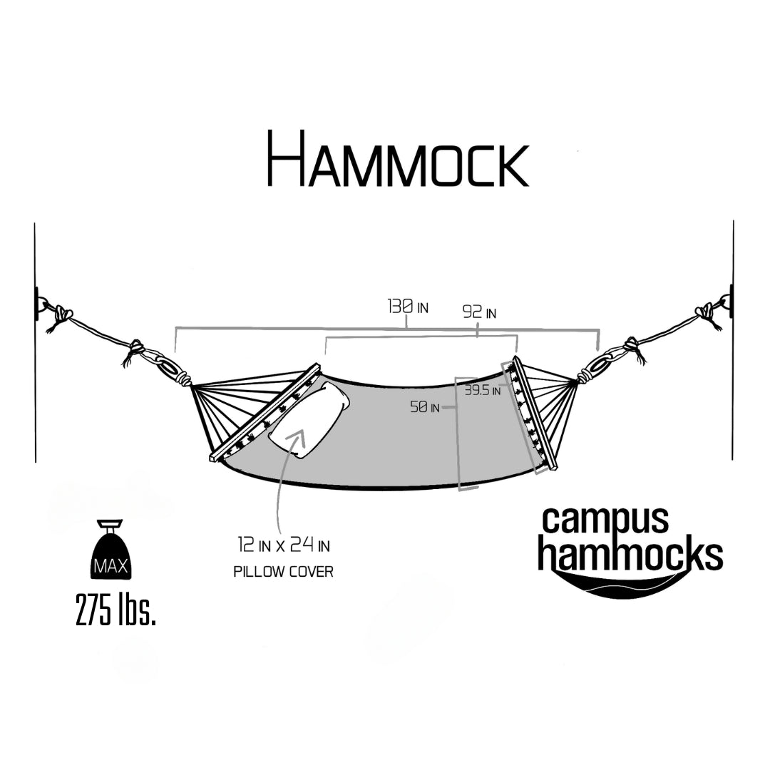 Notre Dame Fighting Irish Logo Hammock