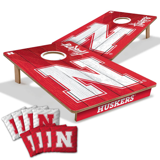 Nebraska Cornhuskers 2x3 Tailgate Cornhole Boards