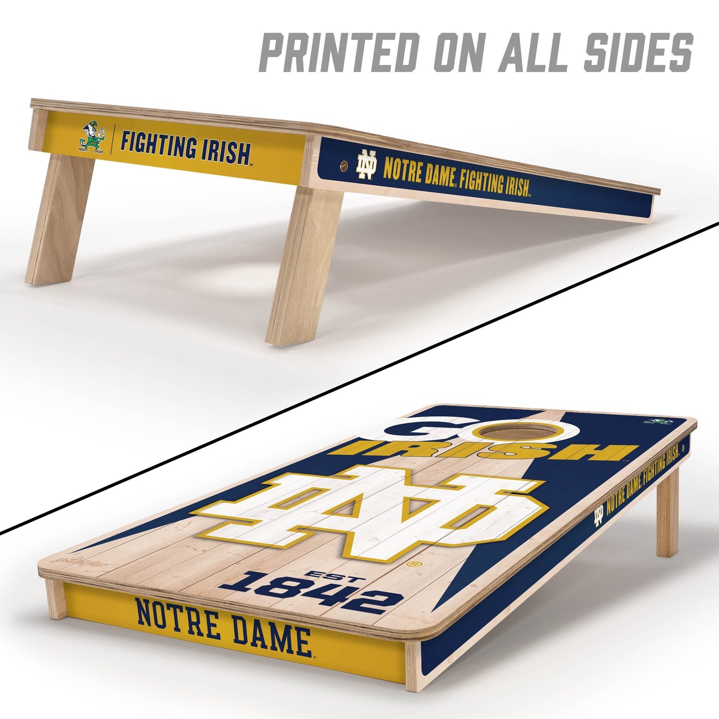 Notre Dame Fighting Irish 2x4 Pro Cornhole Boards