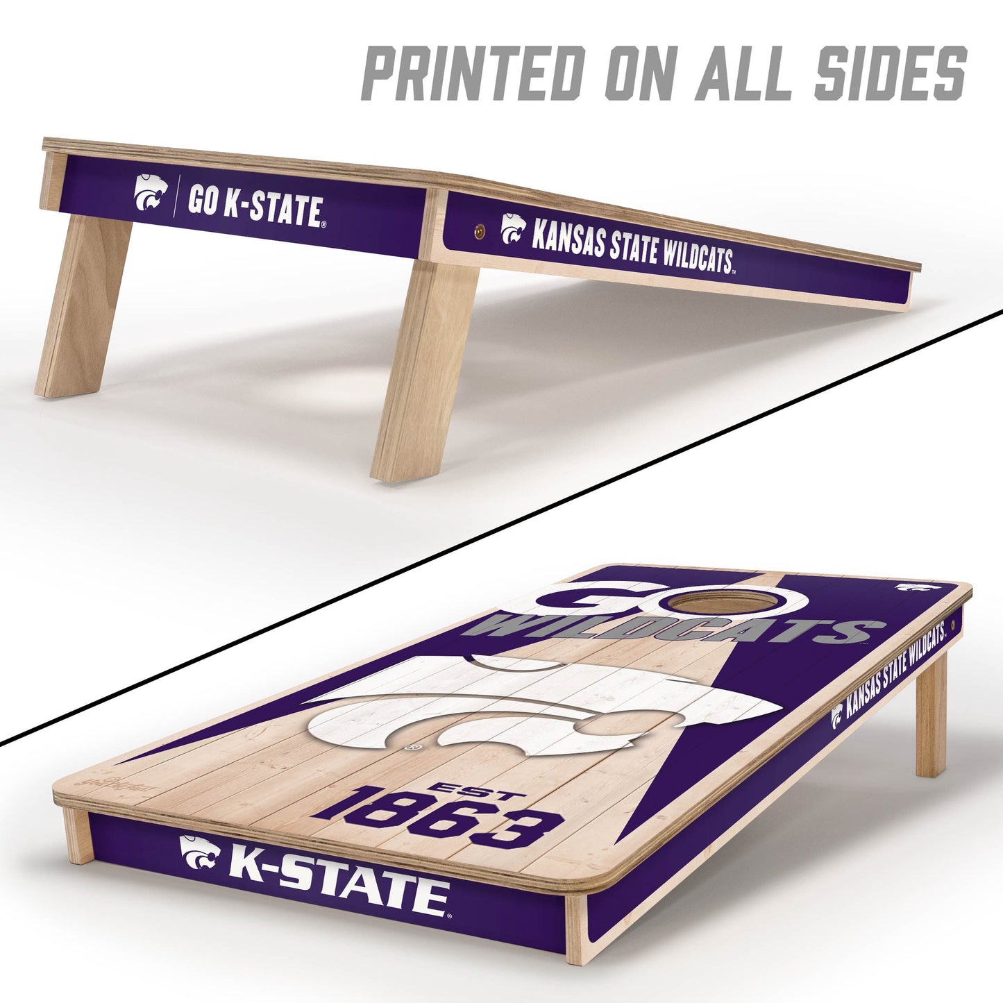 Kansas State Wildcats 2x4 Pro Cornhole Boards