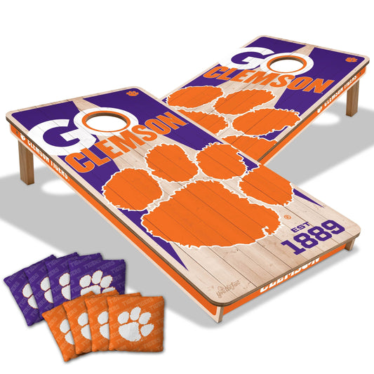 Clemson Tigers 2x4 Pro Cornhole Boards