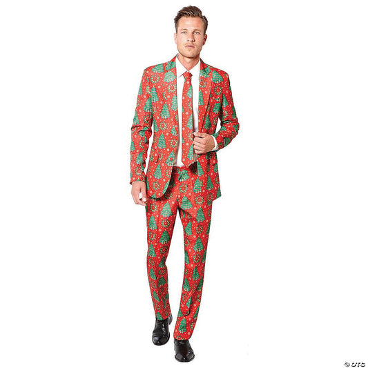 Men's Red Christmas Suit - Small