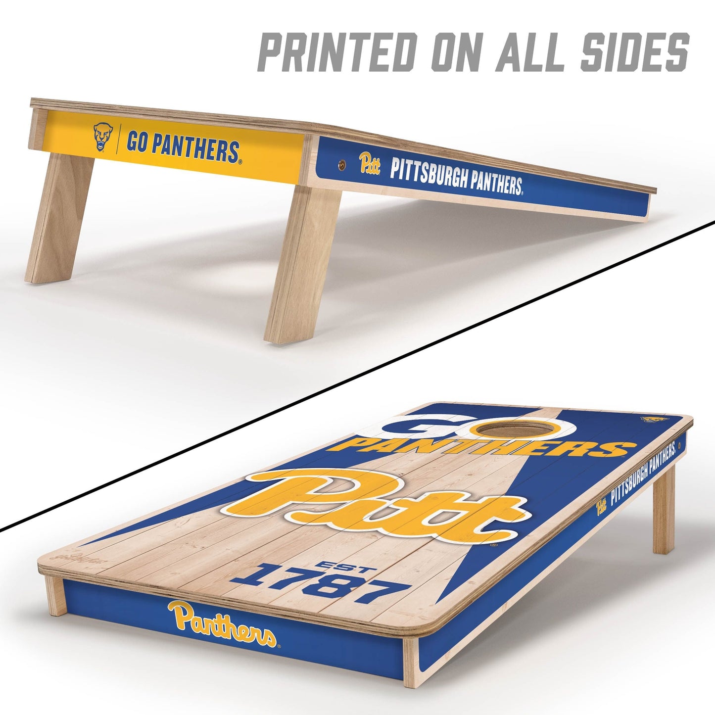 Pittsburgh Panthers 2x4 Pro Cornhole Boards