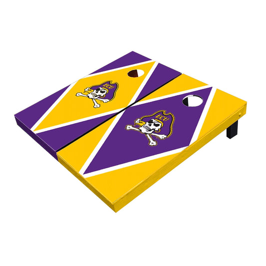 ECU Pirates Alternating Diamond All-Weather Cornhole Set