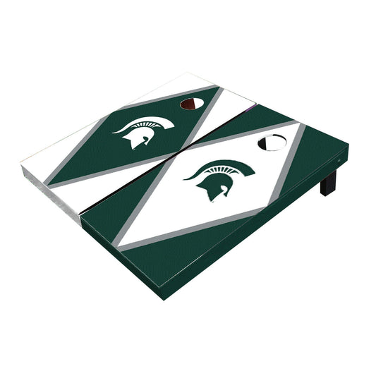 Michigan State Spartans Alternating Diamond All-Weather Cornhole Set