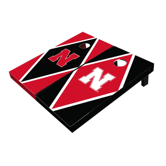 Nebraska Cornhuskers Alternating Diamond All-Weather Cornhole Set