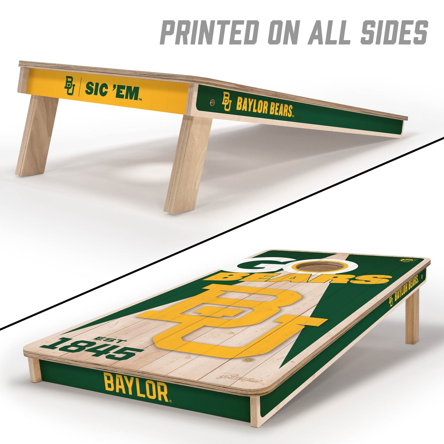 Baylor Bears 2x4 Pro Cornhole Boards