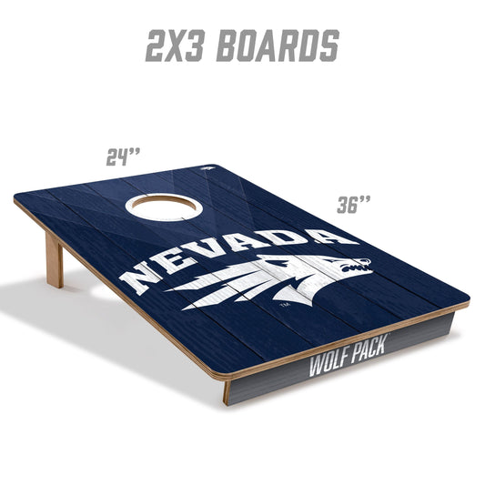 Nevada Wolf Pack 2x3 Tailgate Cornhole Boards