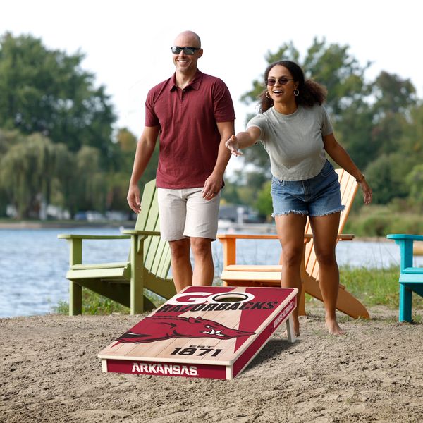 Arkansas Razorbacks 2x4 Pro Cornhole Boards