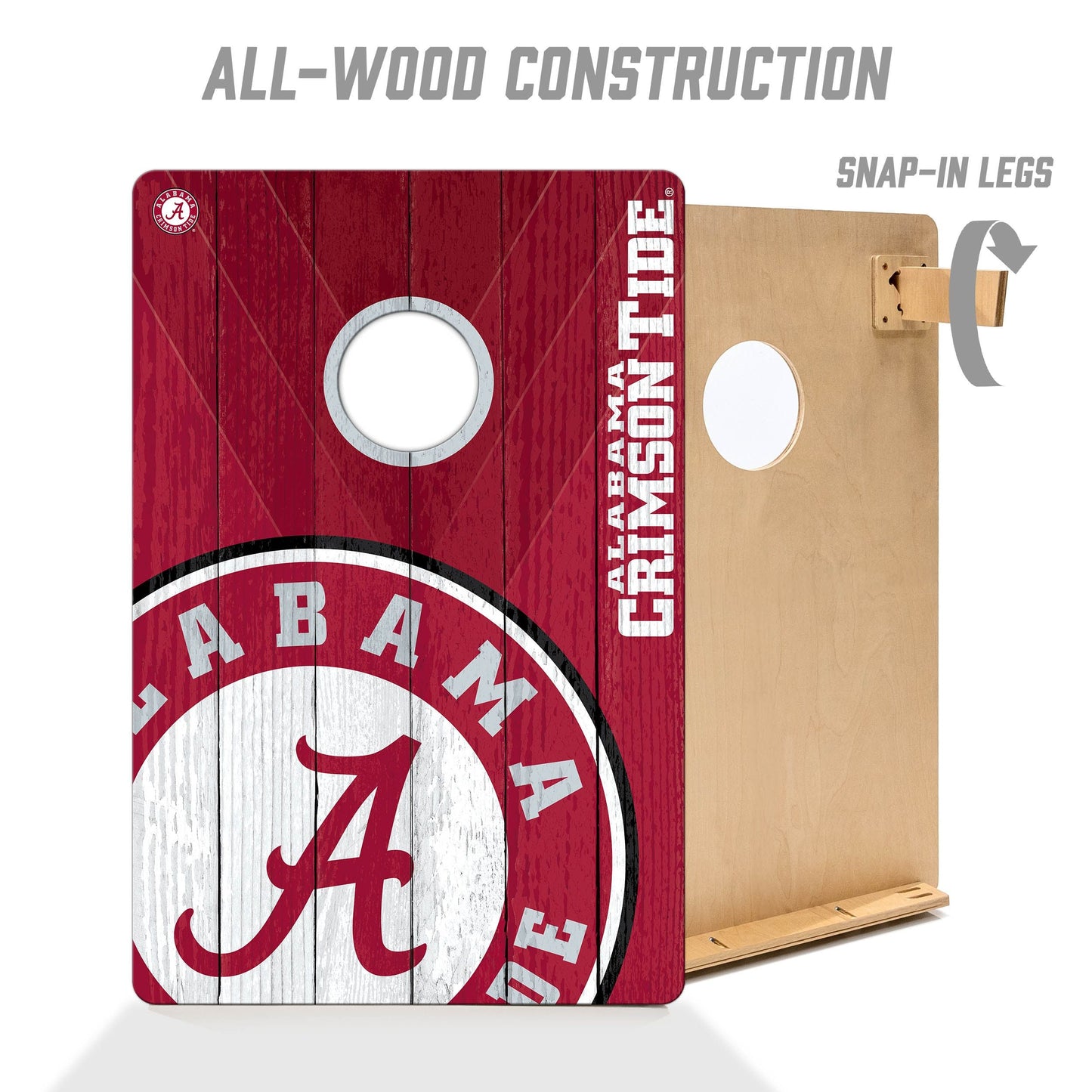 Alabama Crimson Tide 2x3 Tailgate Cornhole Boards