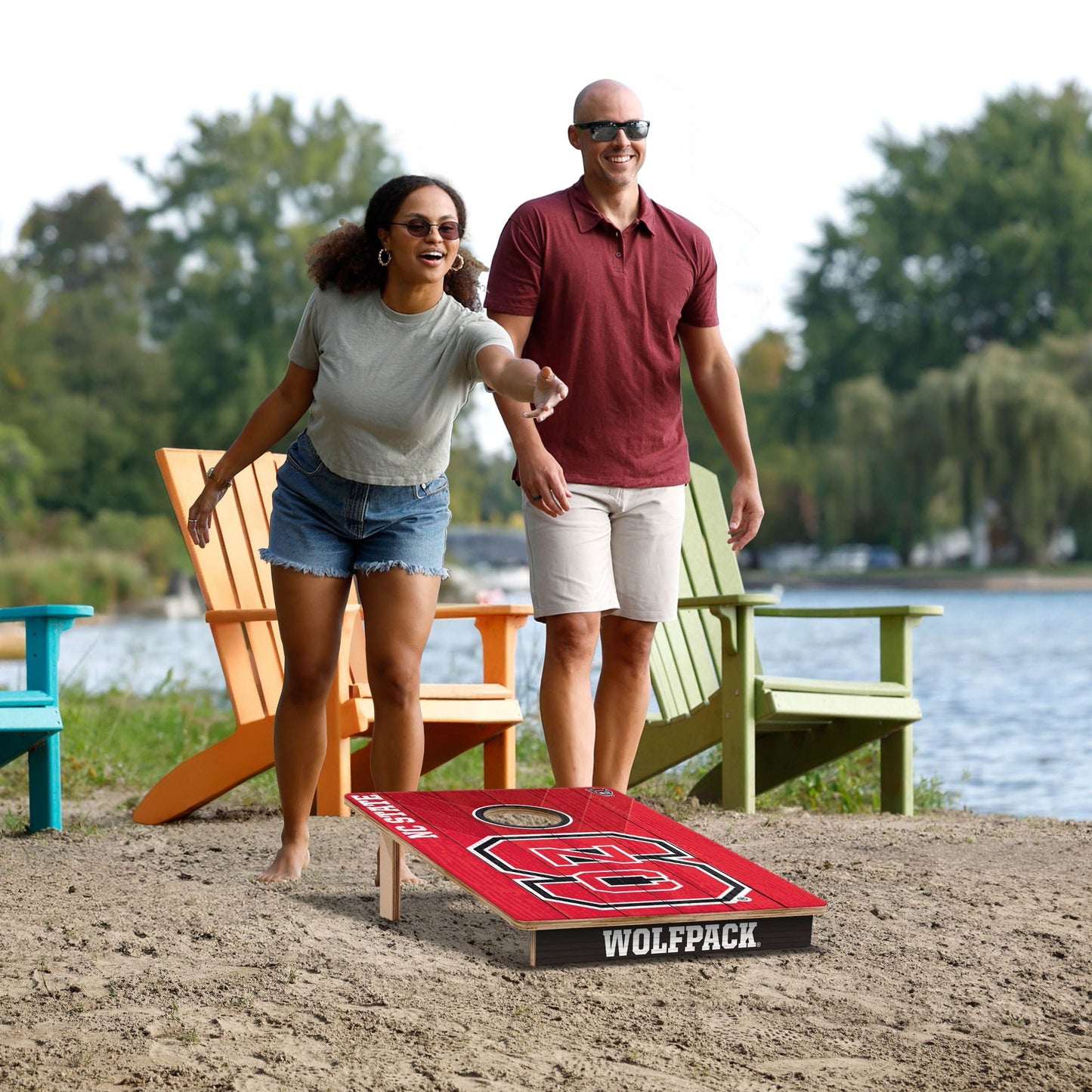 NC State Wolfpack 2x3 Tailgate Cornhole Boards