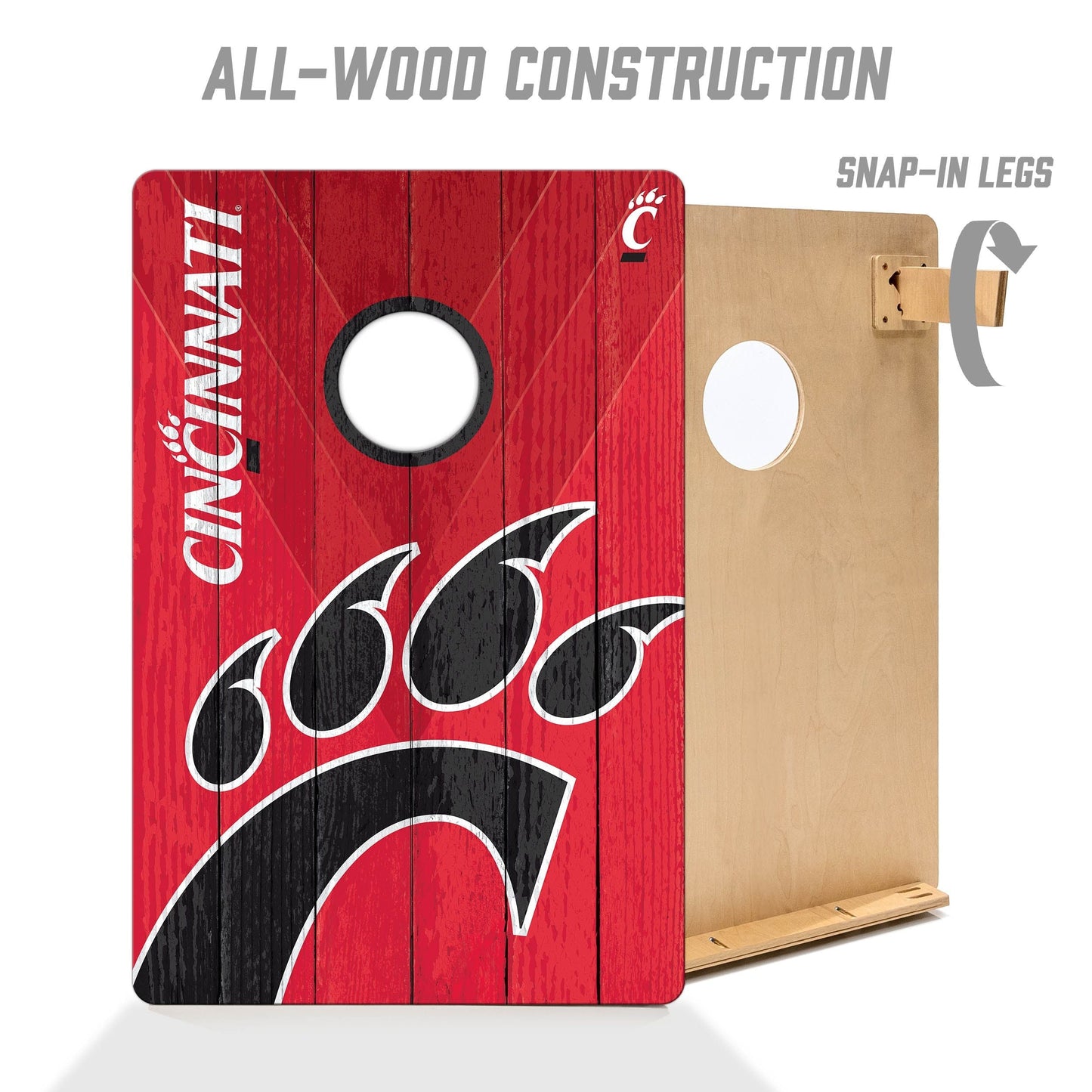 Cincinnati Bearcats 2x3 Tailgate Cornhole Boards