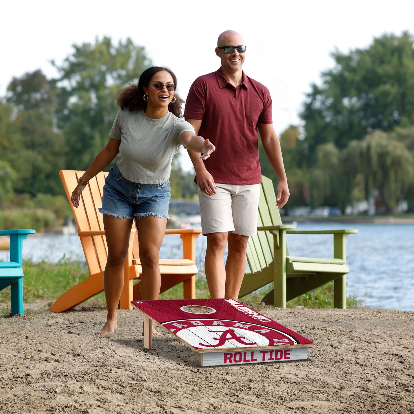 Alabama Crimson Tide 2x3 Tailgate Cornhole Boards