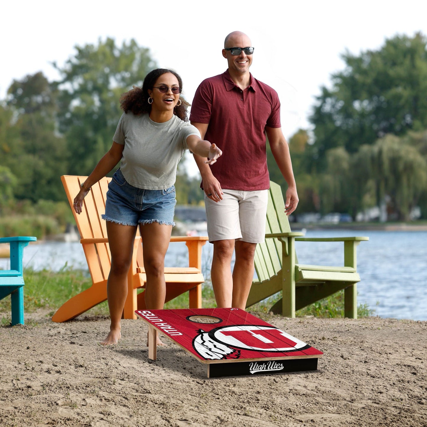 Utah Utes 2x3 Tailgate Cornhole Boards