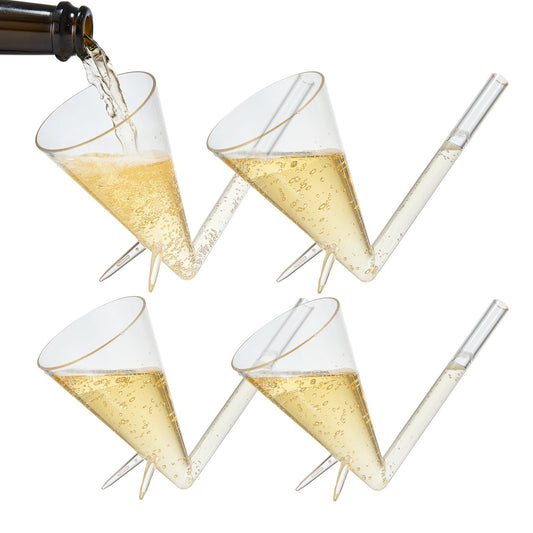 Champagne Shooter, Champagne Flutes Glasses