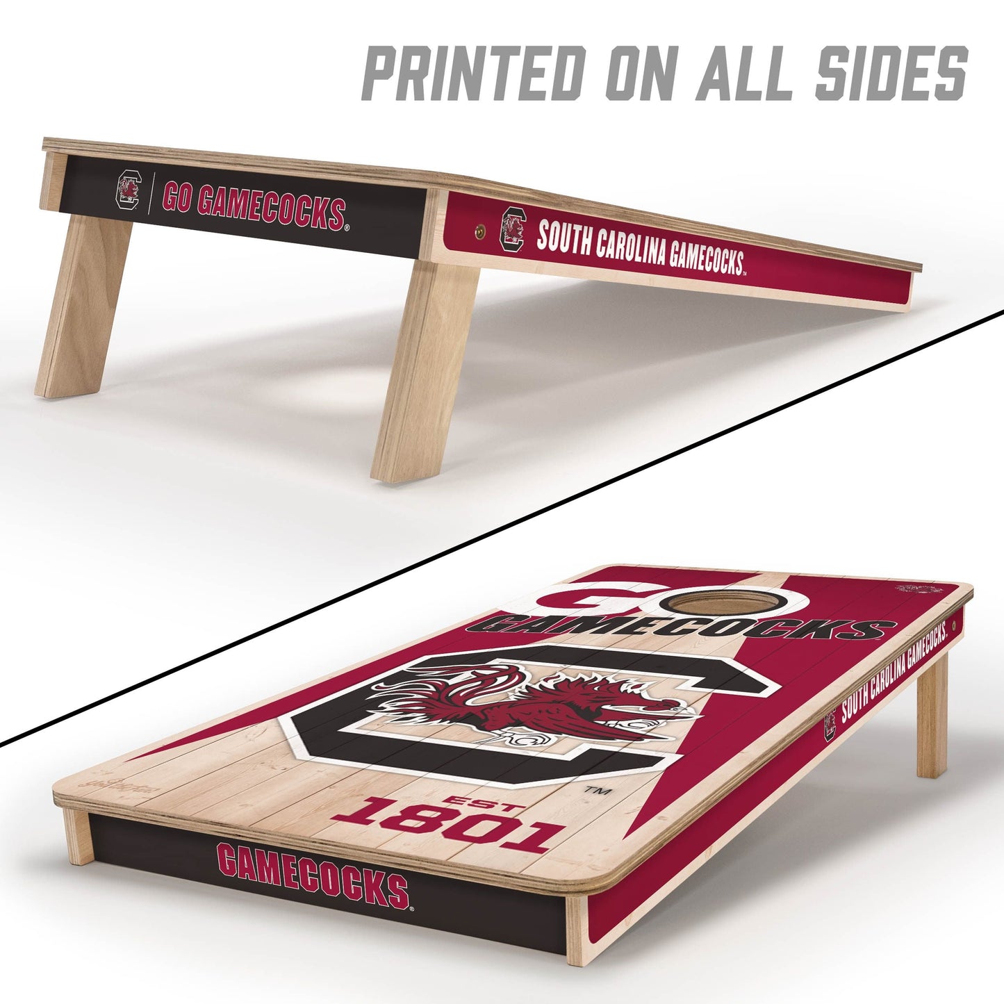South Carolina Gamecocks 2x4 Pro Cornhole Boards