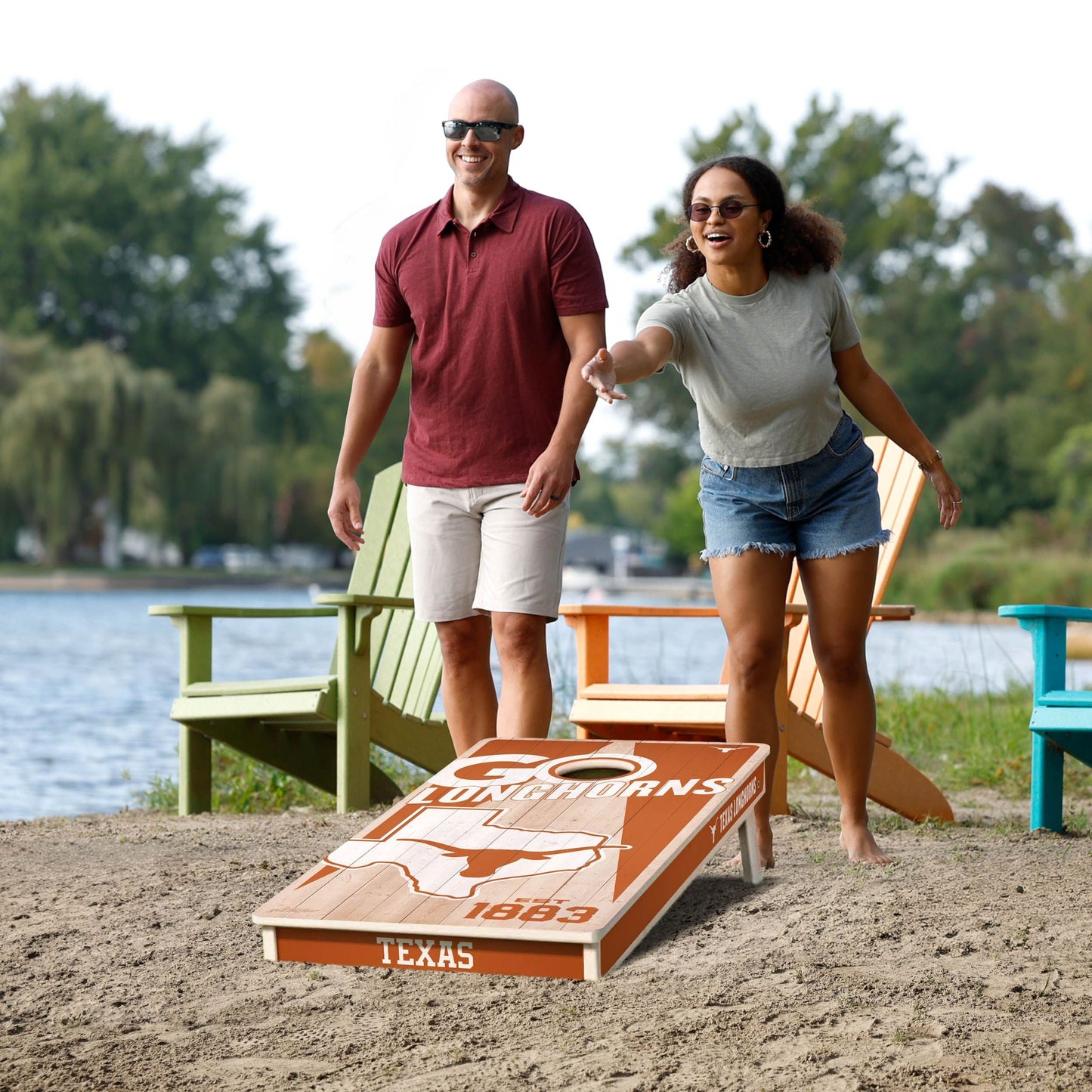 Texas Longhorns 2x4 Pro Cornhole Boards