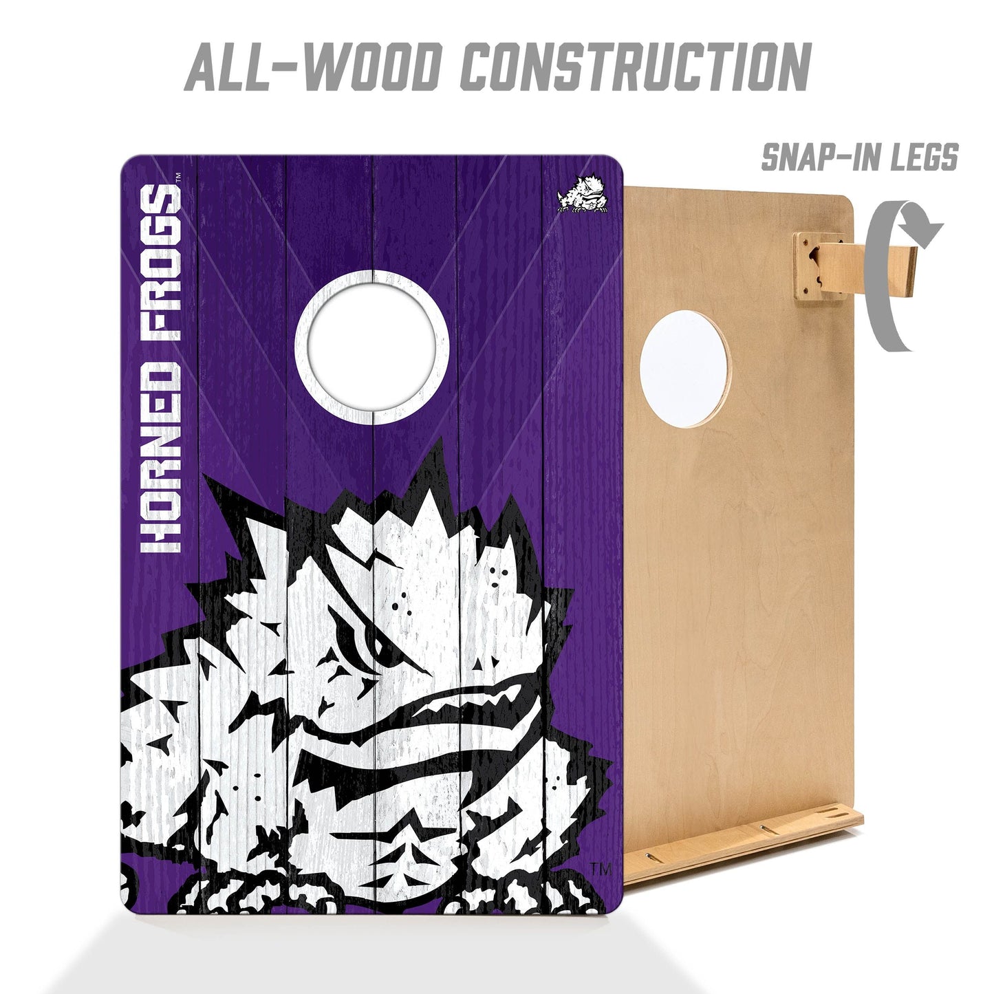 TCU Horned Frogs 2x3 Tailgate Cornhole Boards