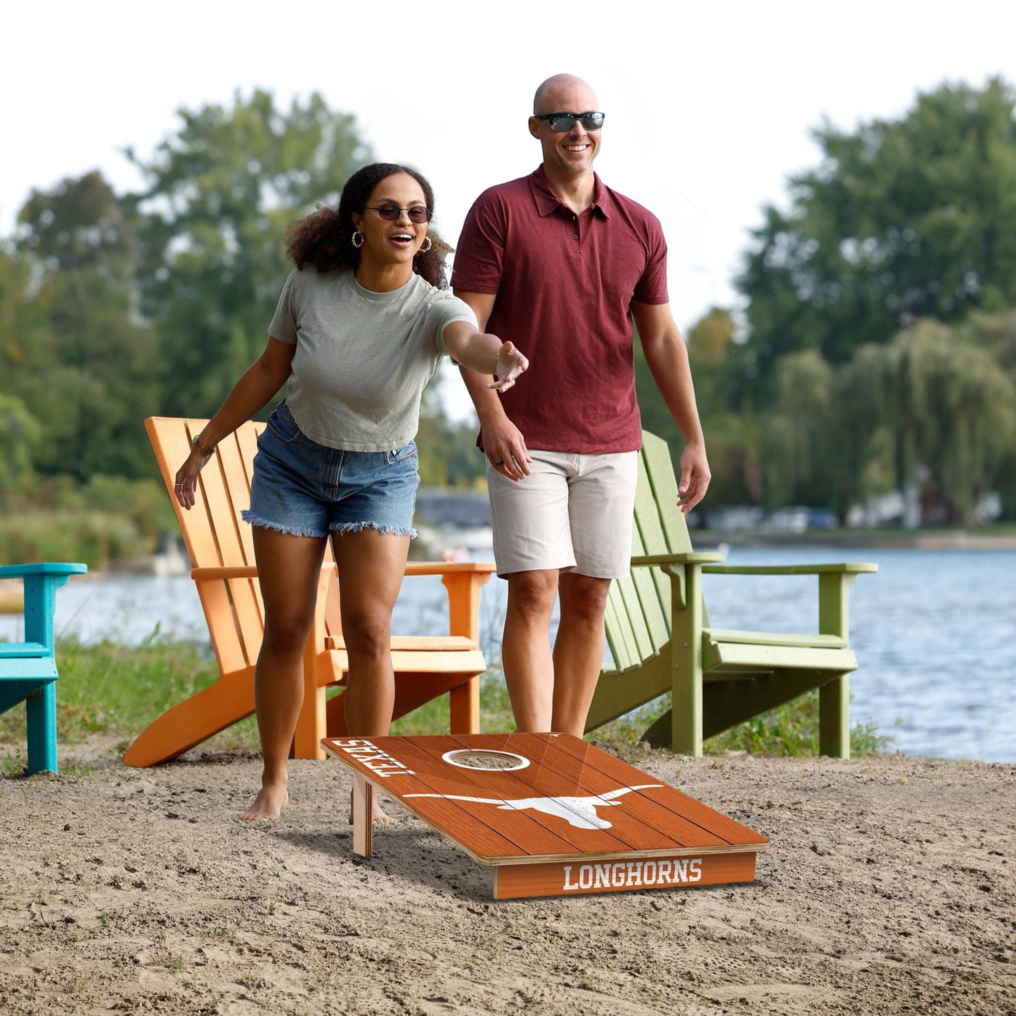Texas Longhorns 2x3 Tailgate Cornhole Boards